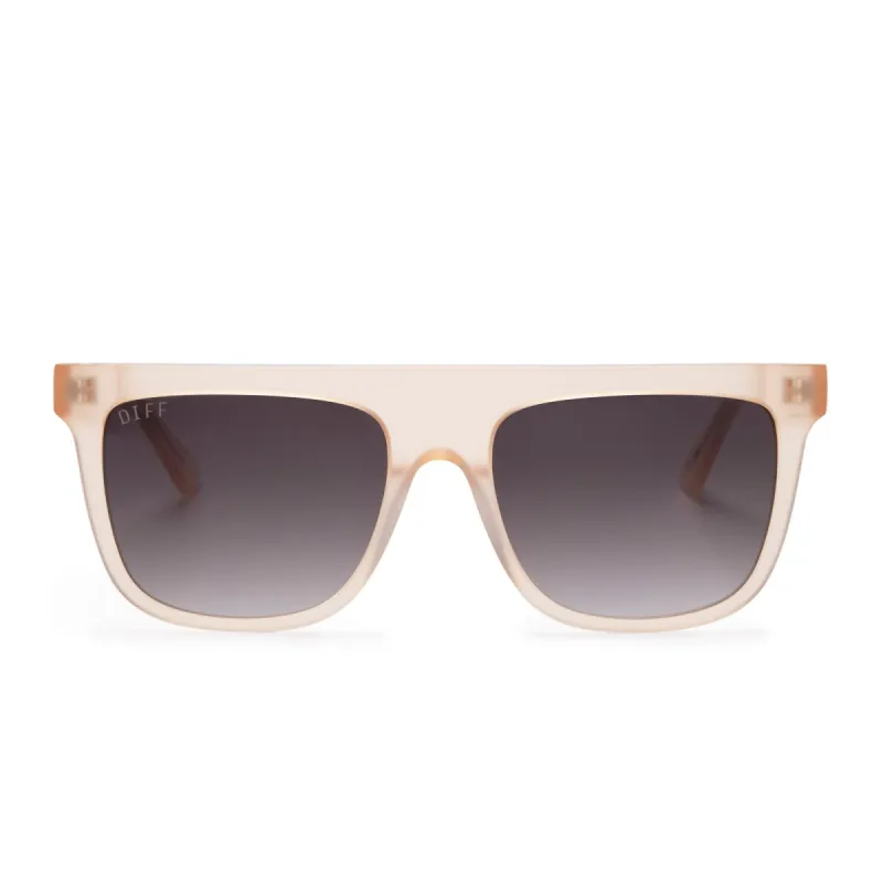 STEVIE - MELON CRUSH + GREY GRADIENT SUNGLASSES sold by Diff Eyewear