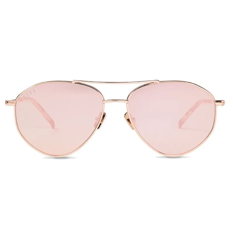 SCOUT - CHAMPAGNE GOLD + CHAMPAGNE FLASH SUNGLASSES sold by Diff Eyewear