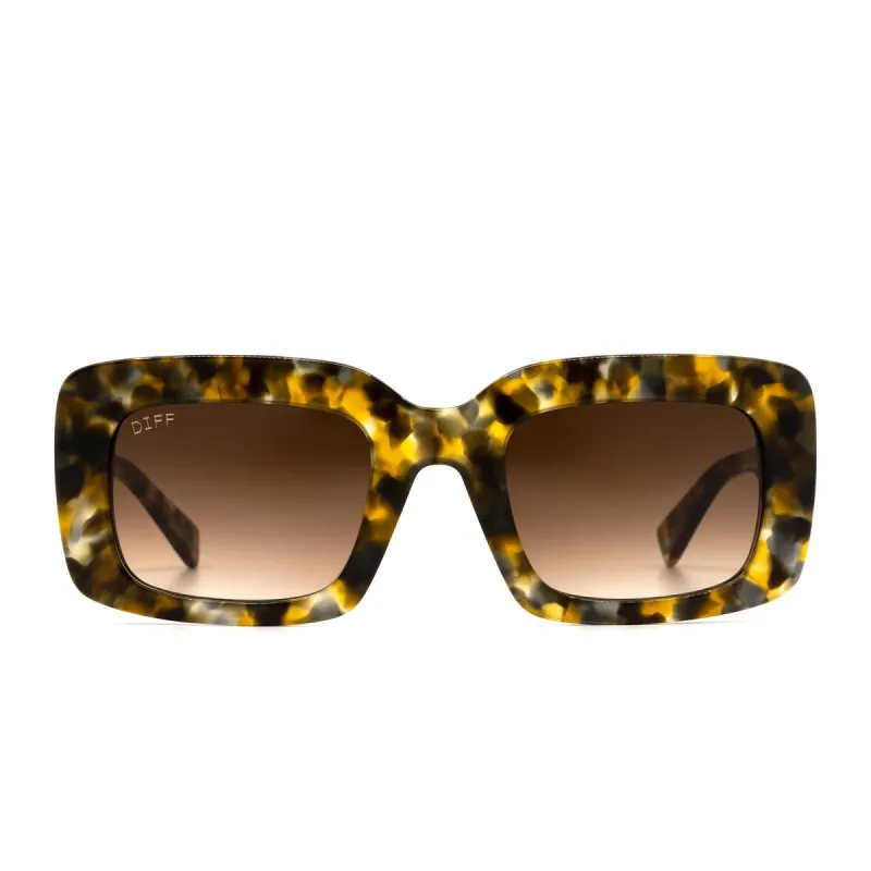 STERLING - SEA TORTOISE + BROWN GRADIENT SUNGLASSES sold by Diff Eyewear
