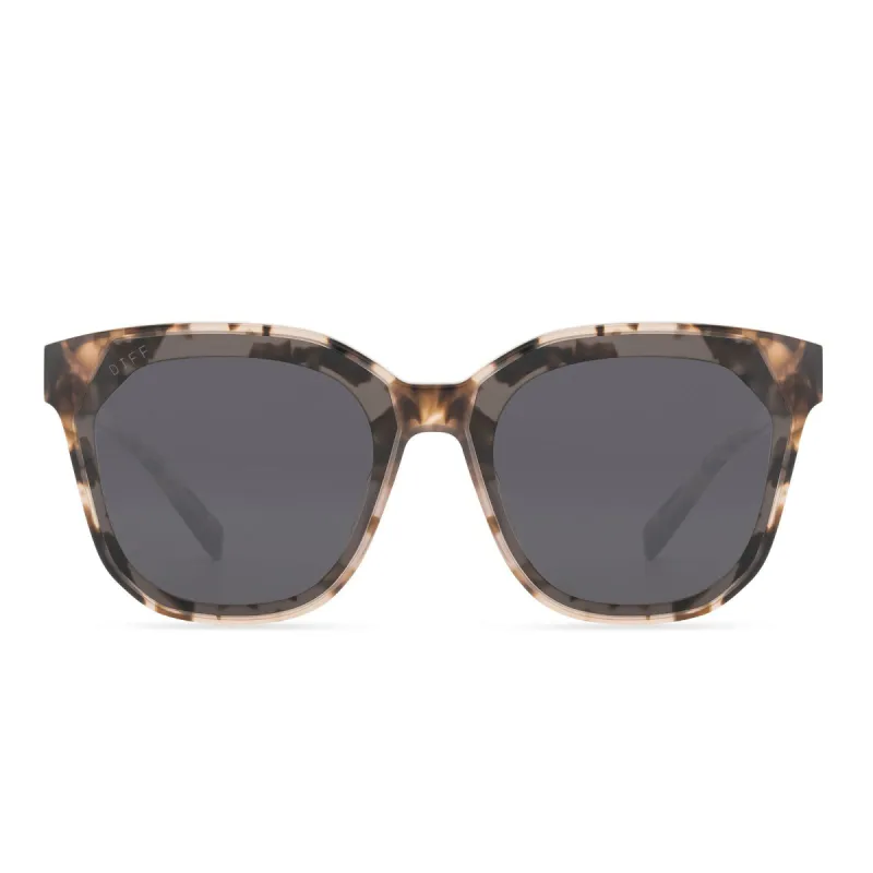 GIA - HIMALAYAN TORTOISE + GREY SUNGLASSES sold by Diff Eyewear