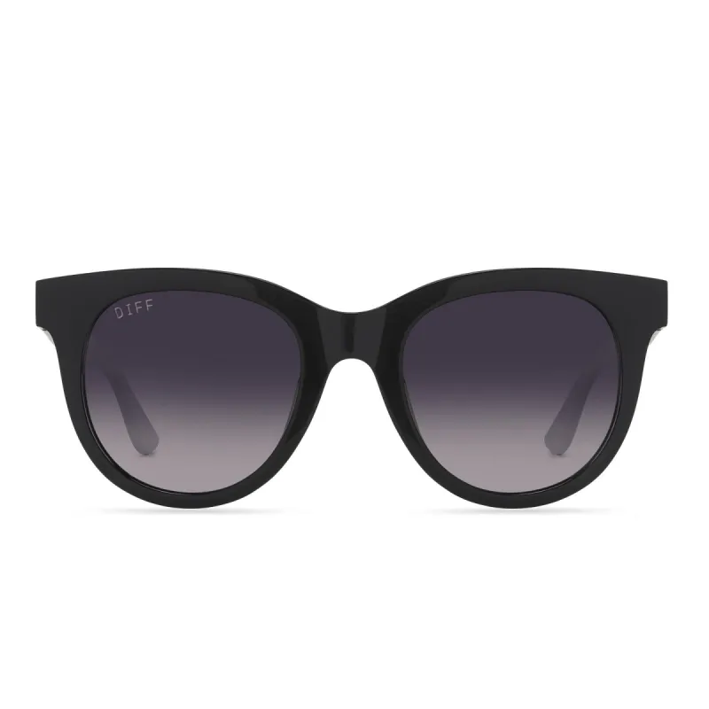 SHAY - BLACK + GREY SUNGLASSES sold by Diff Eyewear