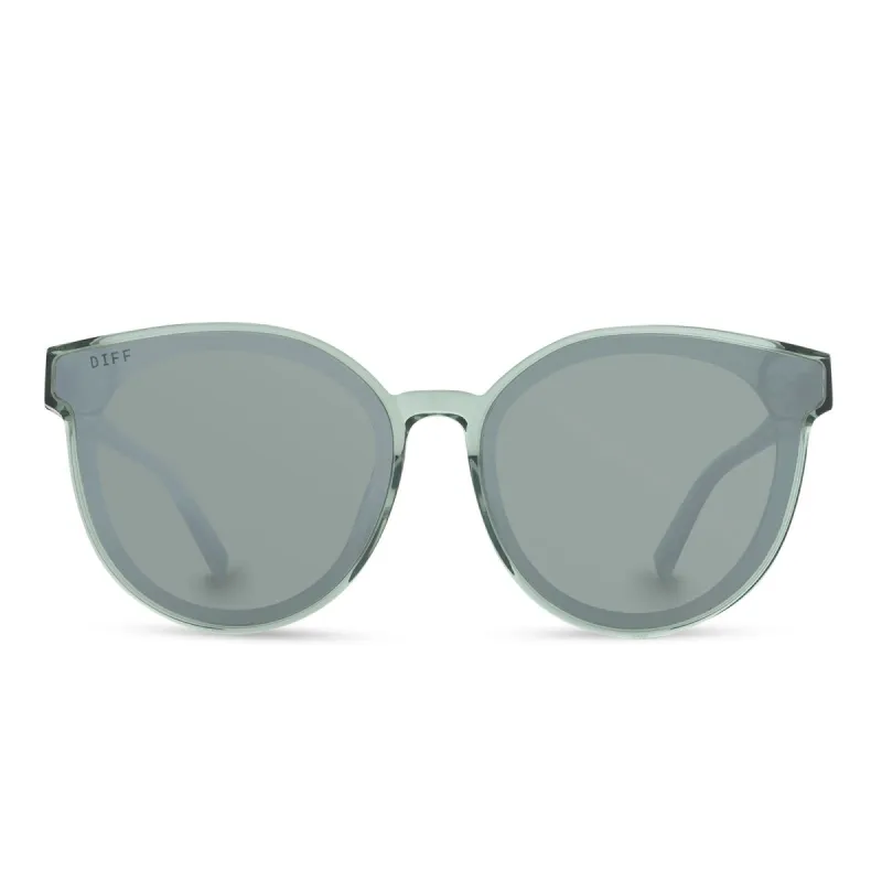 GEMMA - JULEP CRYSTAL + G15 FLASH SUNGLASSES sold by Diff Eyewear
