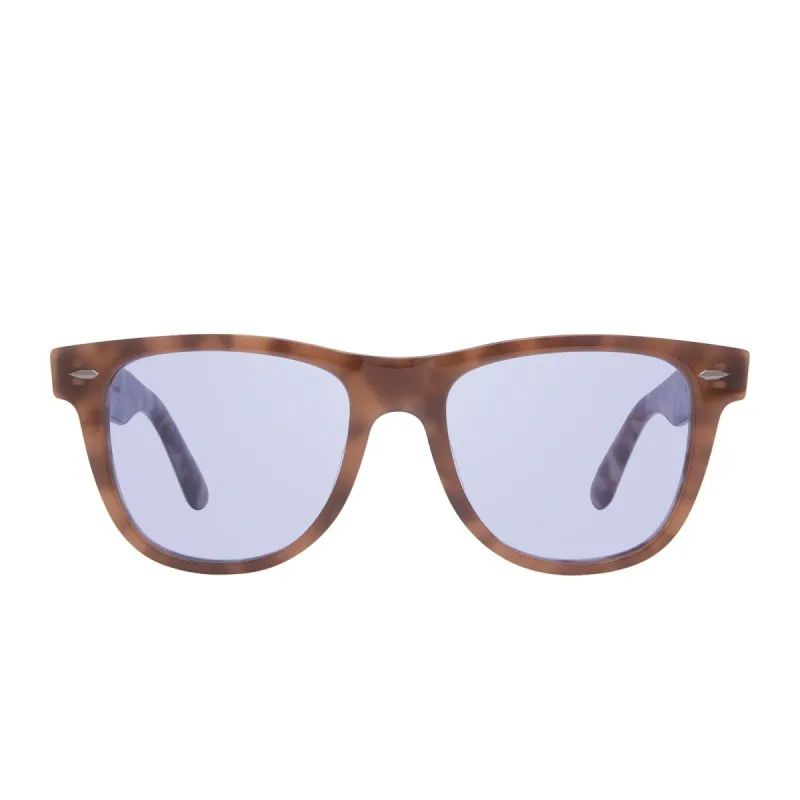 KOTA - MOCHA TORTOISE + CORNFLOWER SUNGLASSES sold by Diff Eyewear