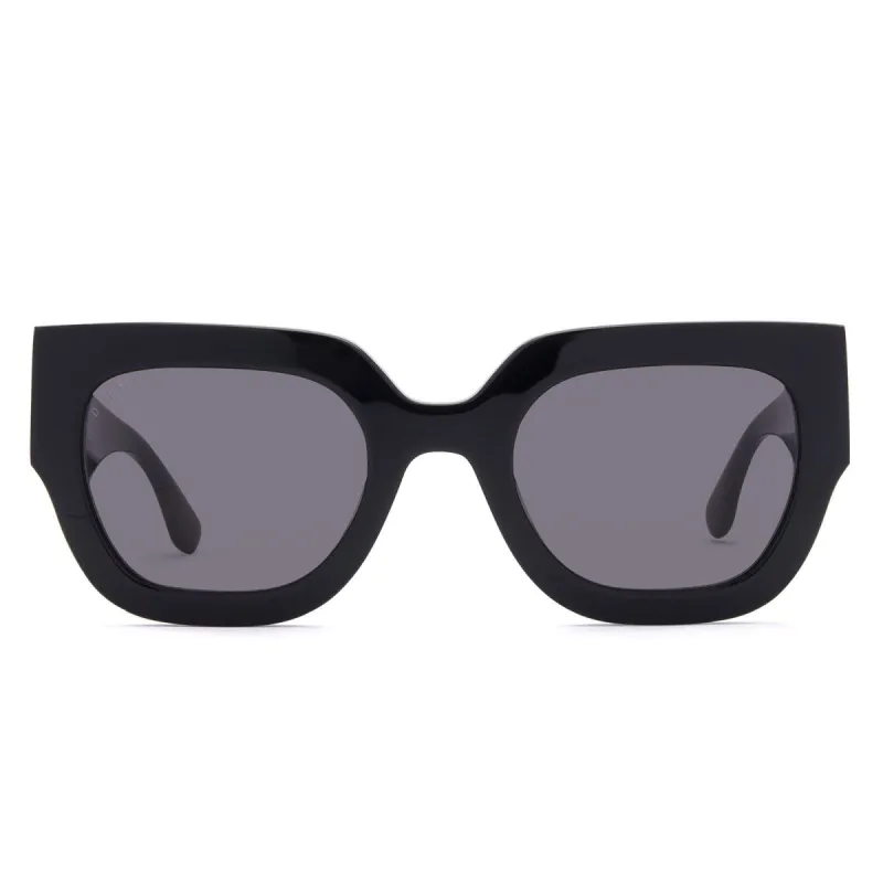 ARDEN - BLACK + GREY SUNGLASSES sold by Diff Eyewear