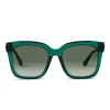 BELLA - DEEP IVY + G15 GRADIENT SUNGLASSES sold by Diff Eyewear
