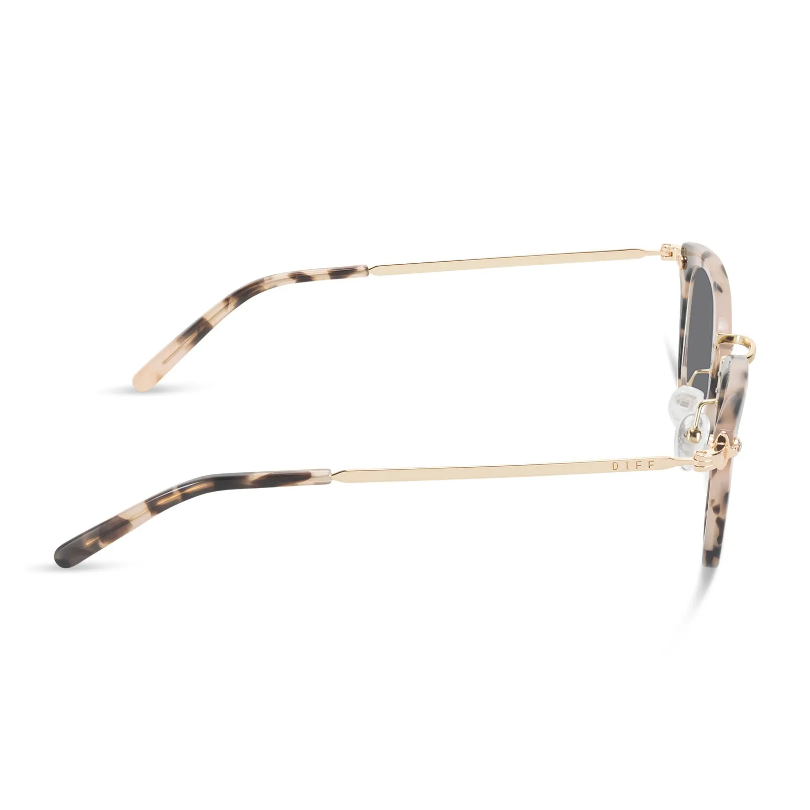 RUE - HIMALAYAN TORTOISE + GREY SUNGLASSES sold by Diff Eyewear product image thumbnail 2