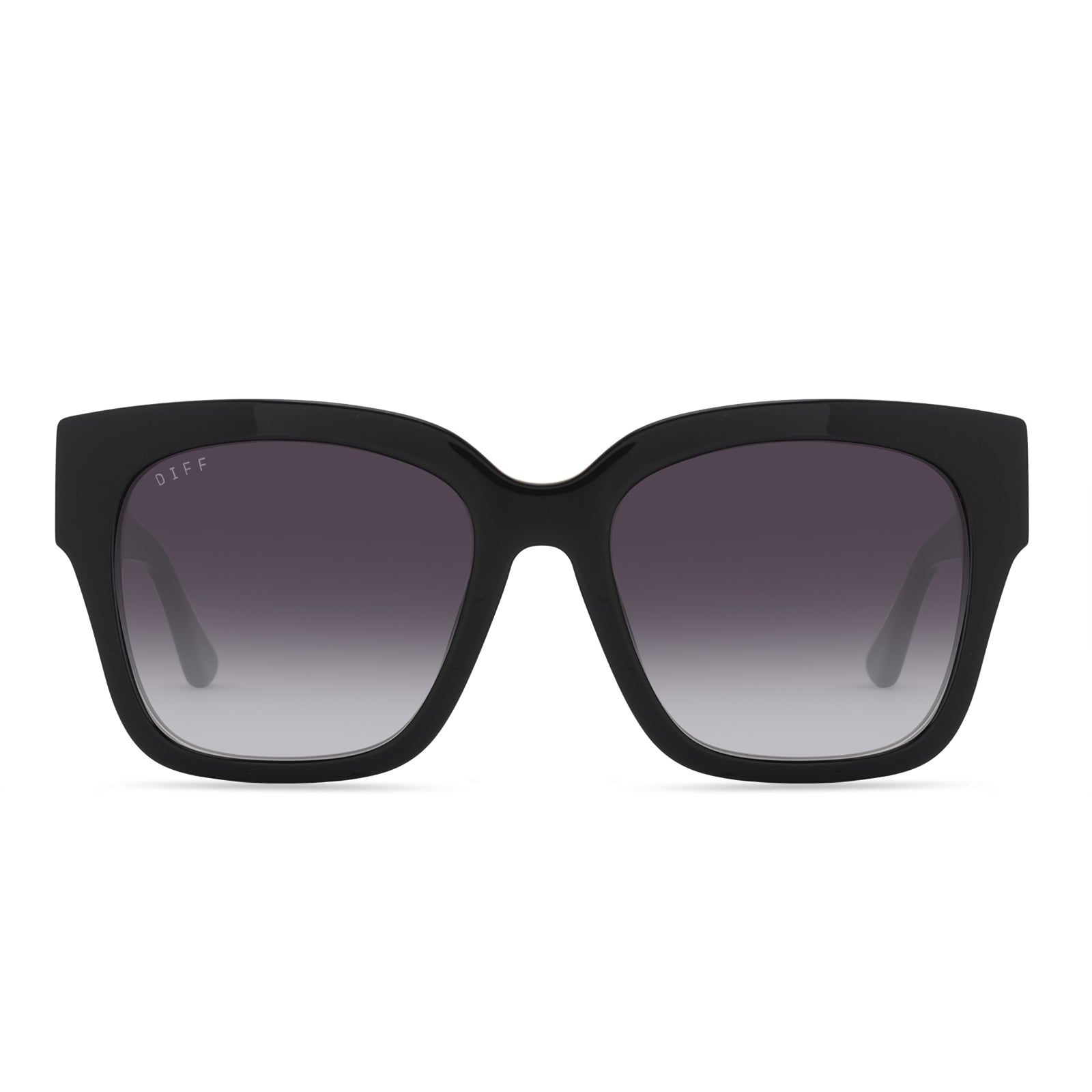 BELLA II - BLACK + GREY GRADIENT SHARP SUNGLASSES sold by Diff Eyewear