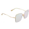 CLARA - GOLD + CORAL MIRROR SUNGLASSES sold by Diff Eyewear