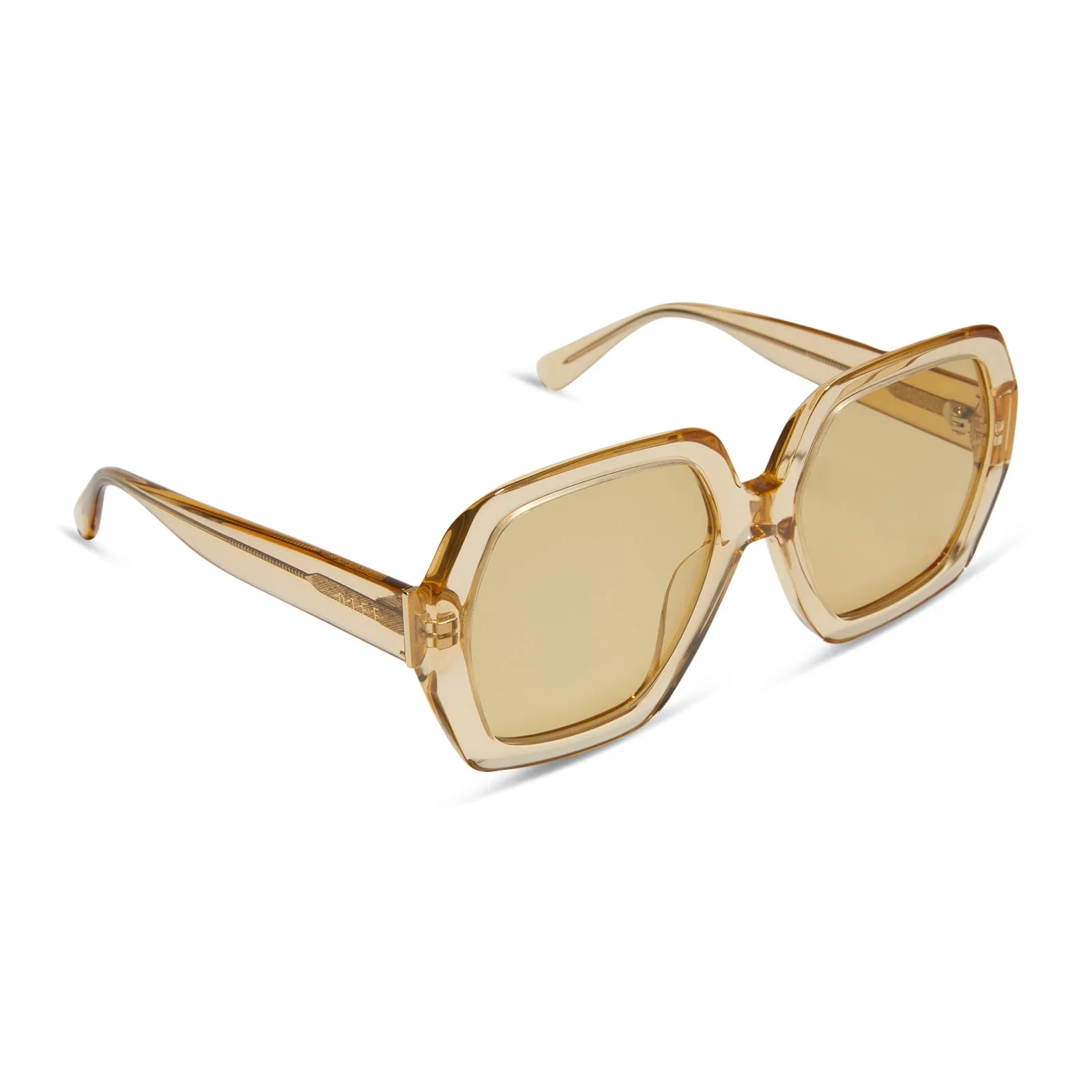 NOLA - HONEY CRYSTAL + HONEY CRYSTAL SUNGLASSES sold by Diff Eyewear product image thumbnail 2