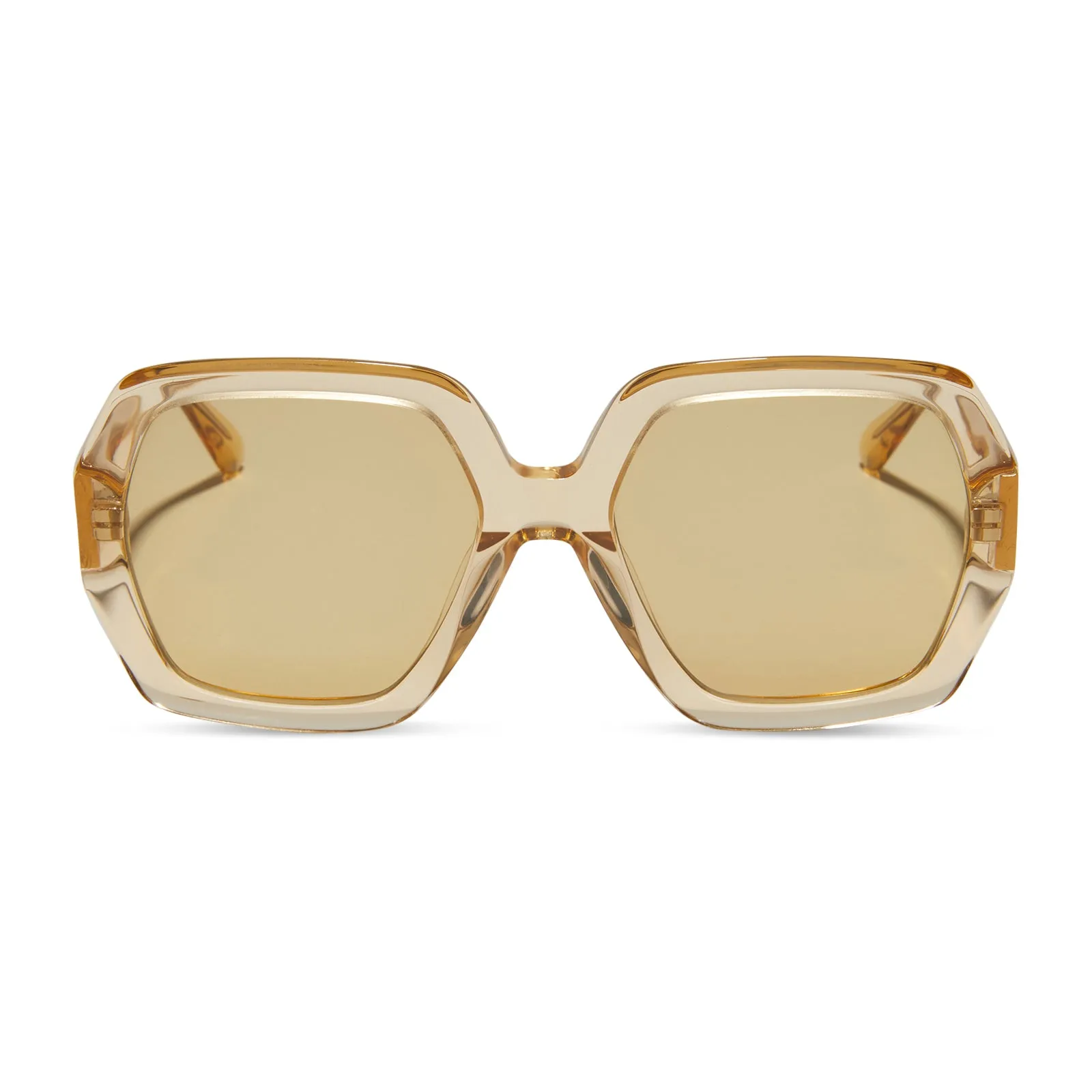 NOLA - HONEY CRYSTAL + HONEY CRYSTAL SUNGLASSES sold by Diff Eyewear