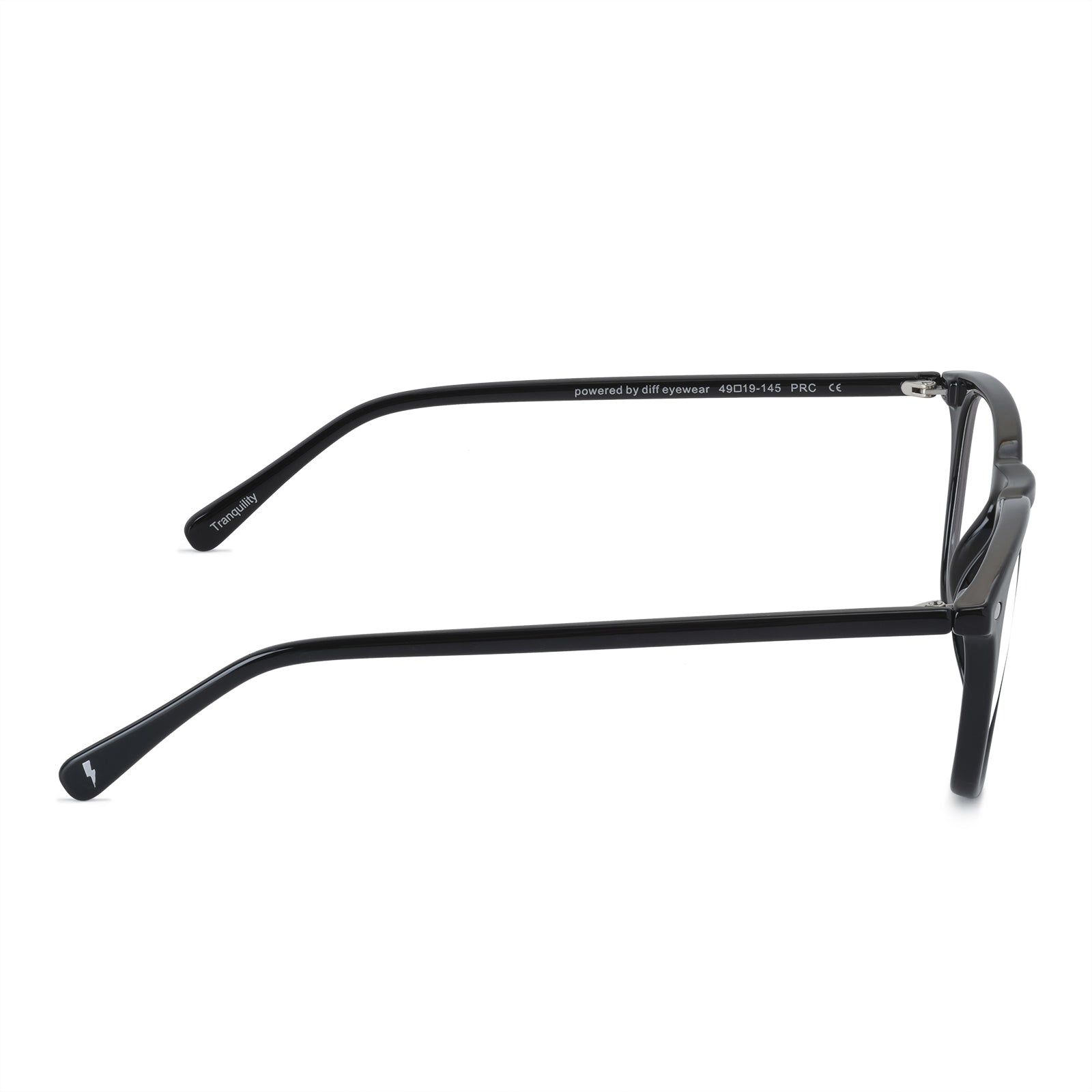 WOMEN'S HEALTH TRANQUILITY - BLACK + CLEAR sold by Diff Eyewear product image thumbnail 4