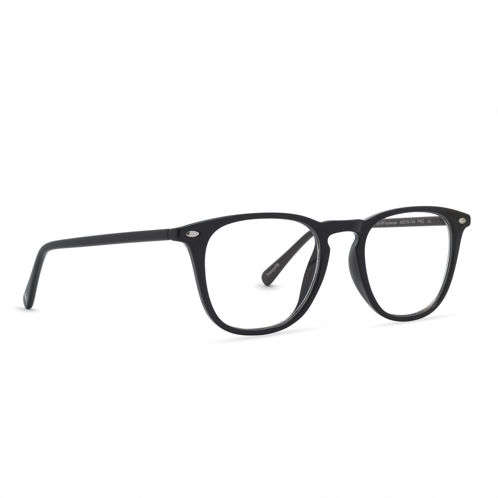 WOMEN'S HEALTH TRANQUILITY - BLACK + CLEAR sold by Diff Eyewear product image thumbnail 2