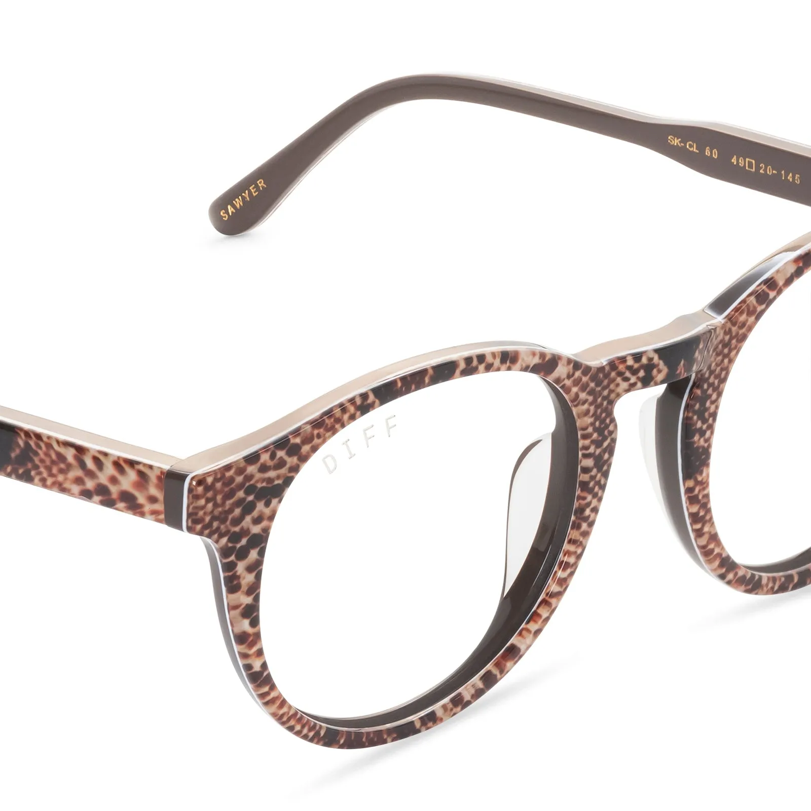 SAWYER - SEA SNAKE + GLASSES sold by Diff Eyewear product image thumbnail 3