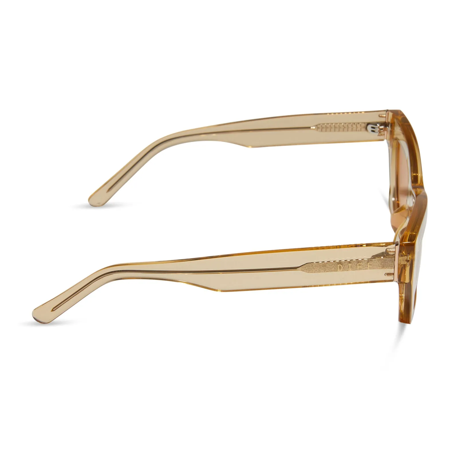 KATARINA - HONEY CRYSTAL + HONEY CRYSTAL FLASH + POLARIZED SUNGLASSES sold by Diff Eyewear product image thumbnail 3