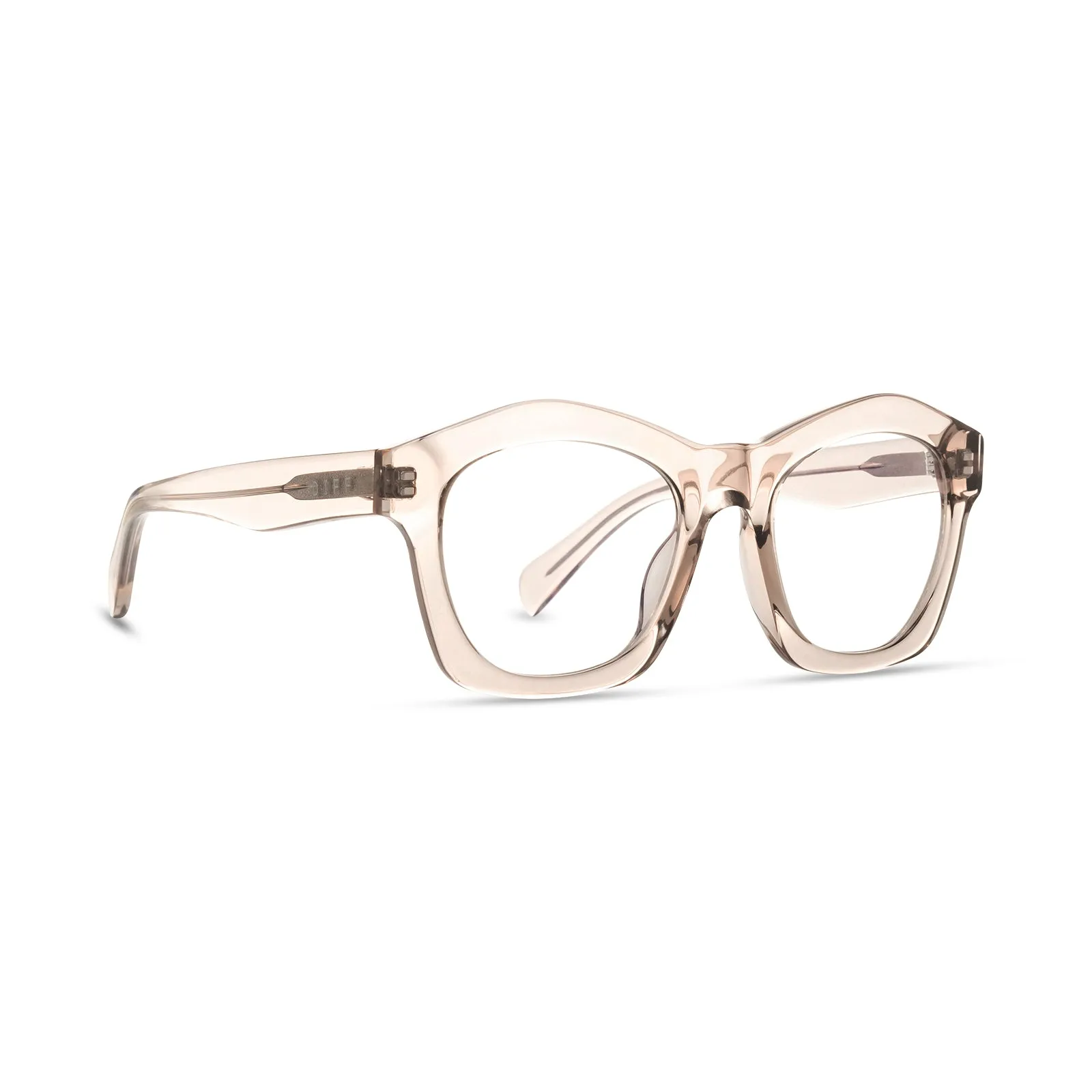 HAYDEN - VINTAGE CRYSTAL + CLEAR GLASSES sold by Diff Eyewear product image thumbnail 2
