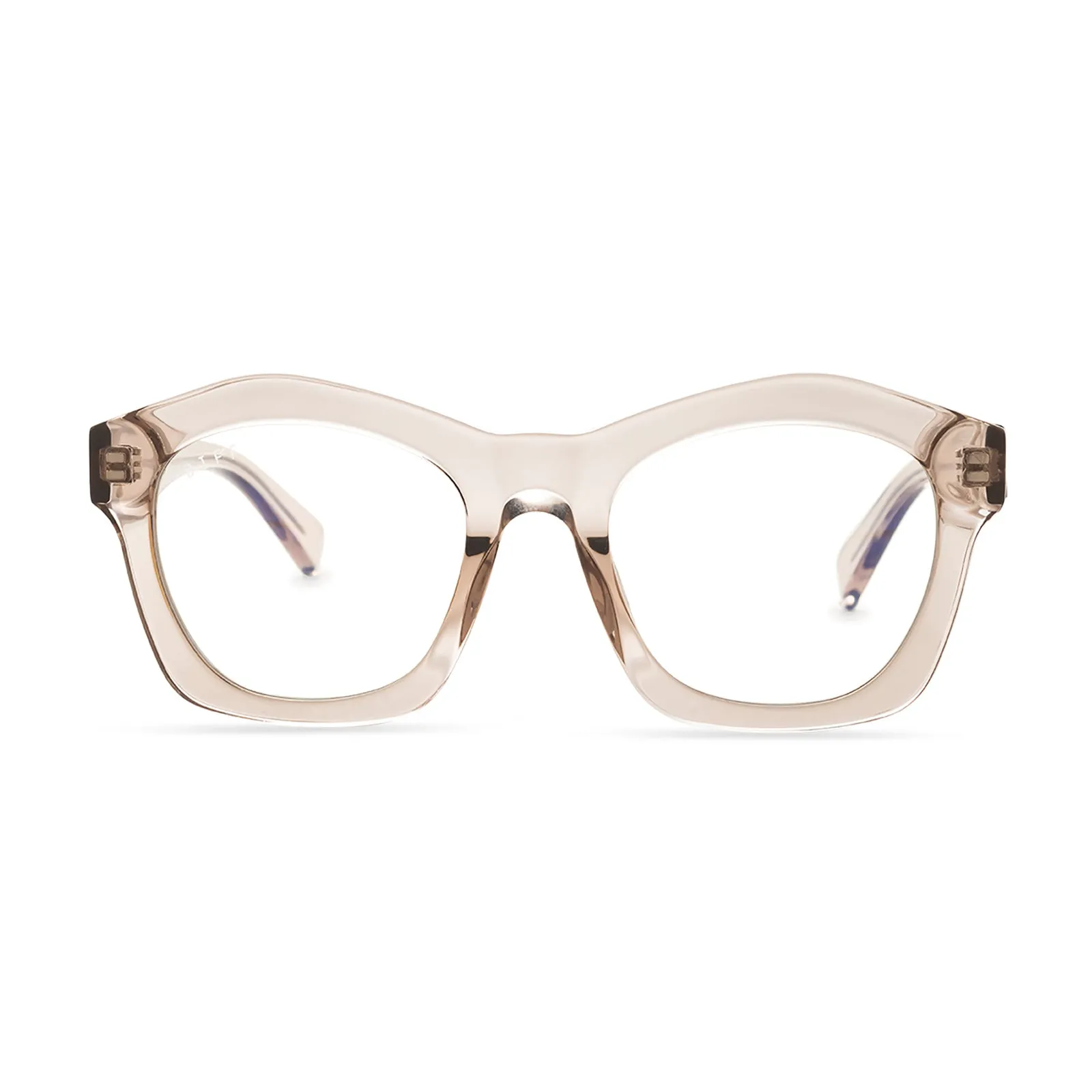 HAYDEN - VINTAGE CRYSTAL + CLEAR GLASSES sold by Diff Eyewear