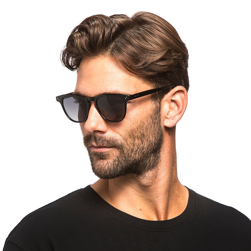 HARLEY - BLACK + DARK SMOKE + POLARIZED SUNGLASSES sold by Diff Eyewear product image thumbnail 4