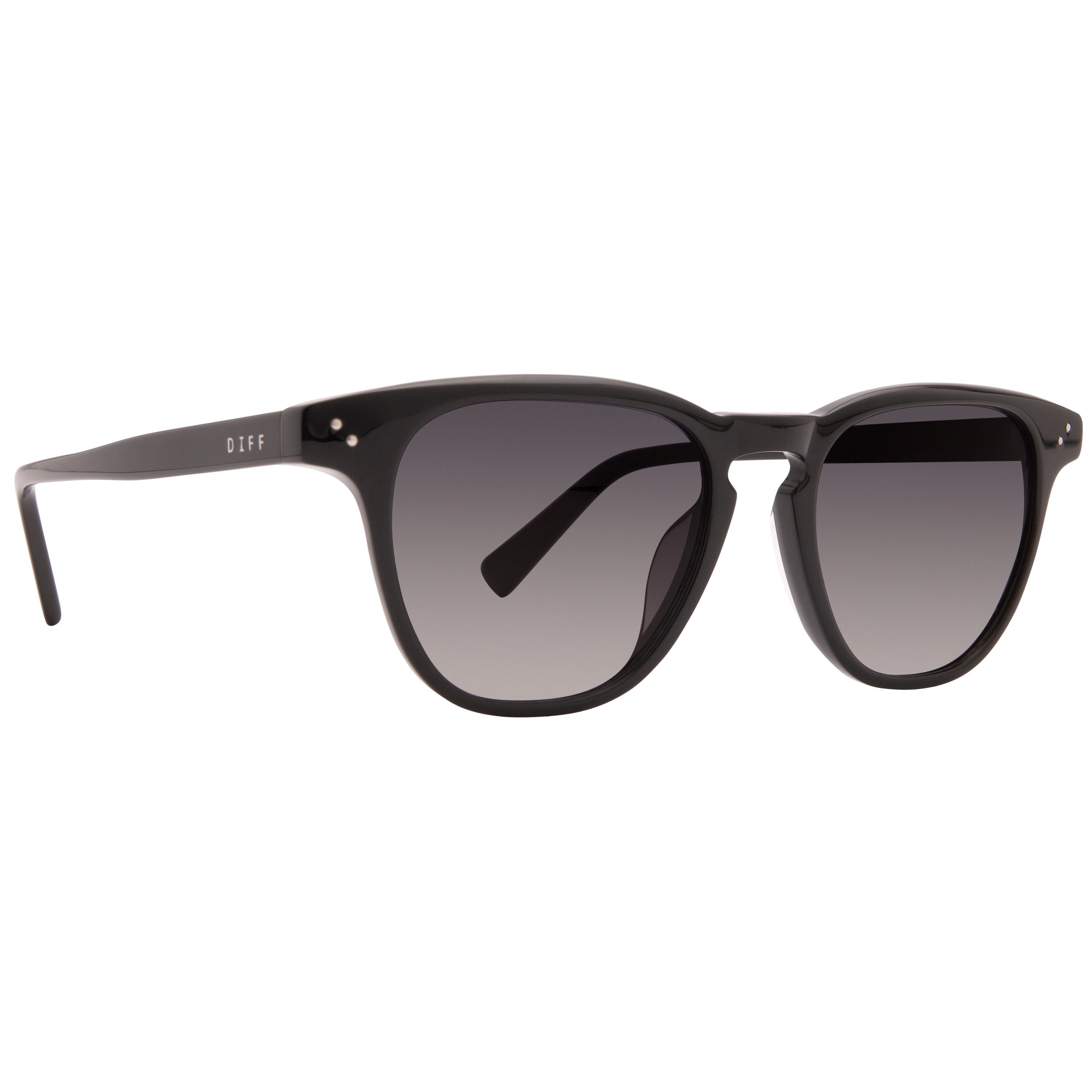 HARLEY - BLACK + DARK SMOKE + POLARIZED SUNGLASSES sold by Diff Eyewear product image thumbnail 2