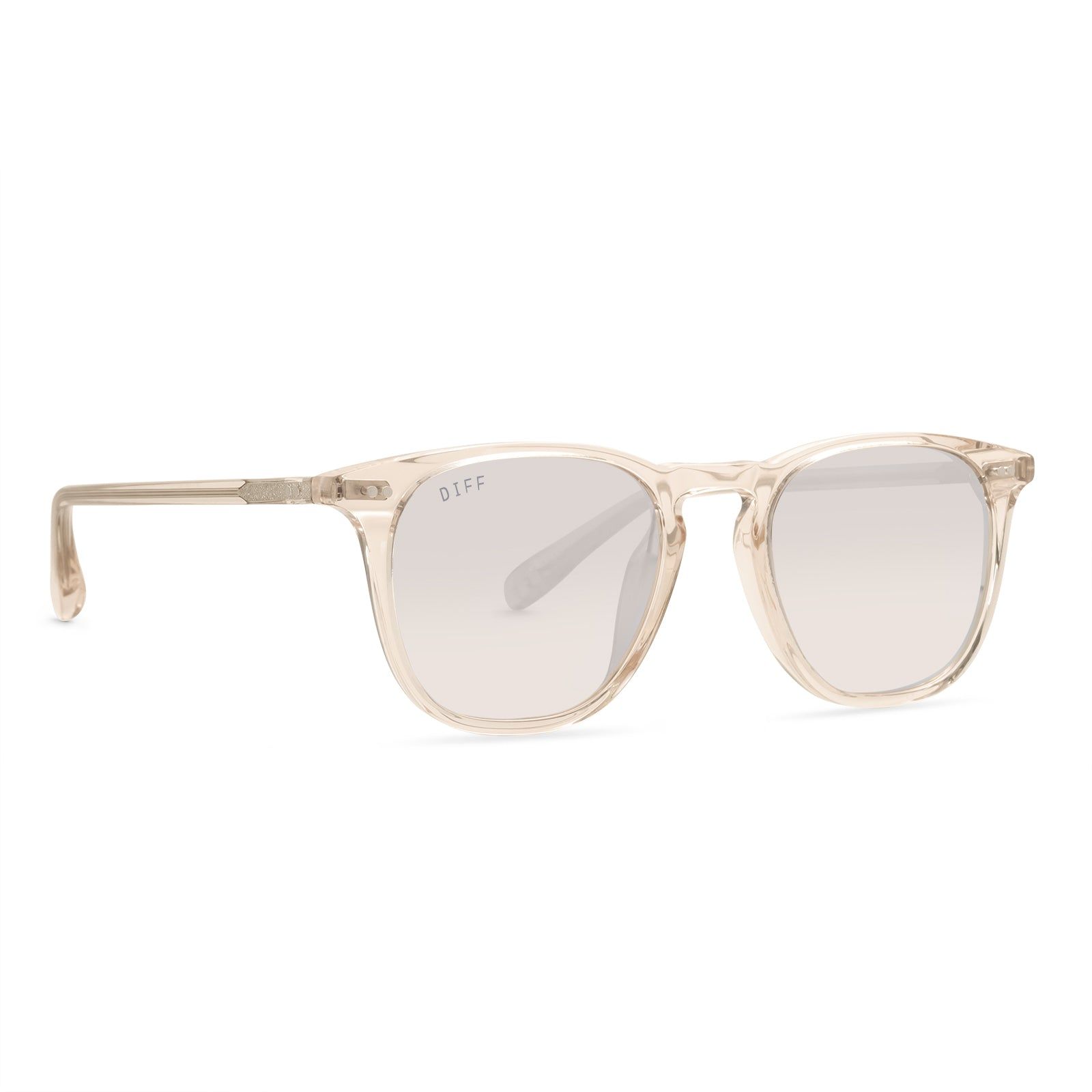 MAXWELL - SANDSTONE CRYSTAL + BEIGE MIRROR + POLARIZED SUNGLASSES sold by Diff Eyewear product image thumbnail 2