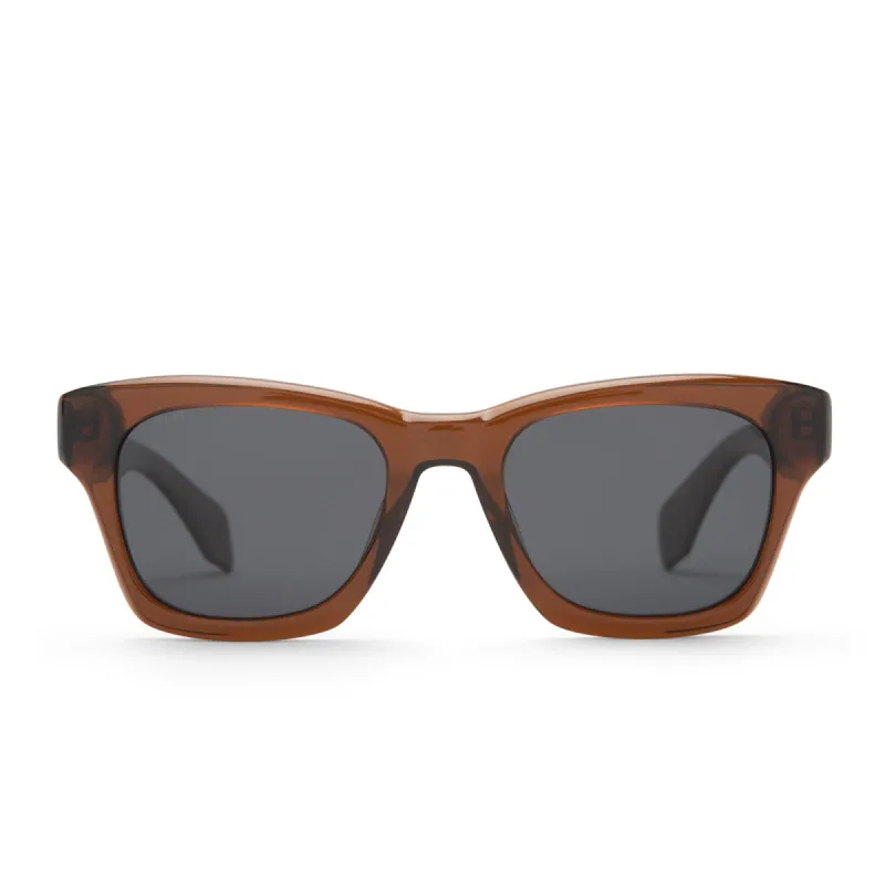 DEAN - WHISKEY + GREY POLARIZED SUNGLASSES sold by Diff Eyewear