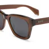 DEAN - WHISKEY + GREY POLARIZED SUNGLASSES sold by Diff Eyewear
