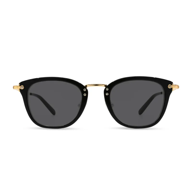 RUE - BLACK + GREY SUNGLASSES sold by Diff Eyewear