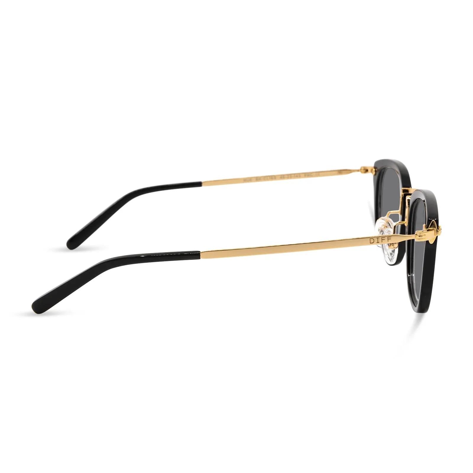 RUE - BLACK + GREY SUNGLASSES sold by Diff Eyewear product image thumbnail 3