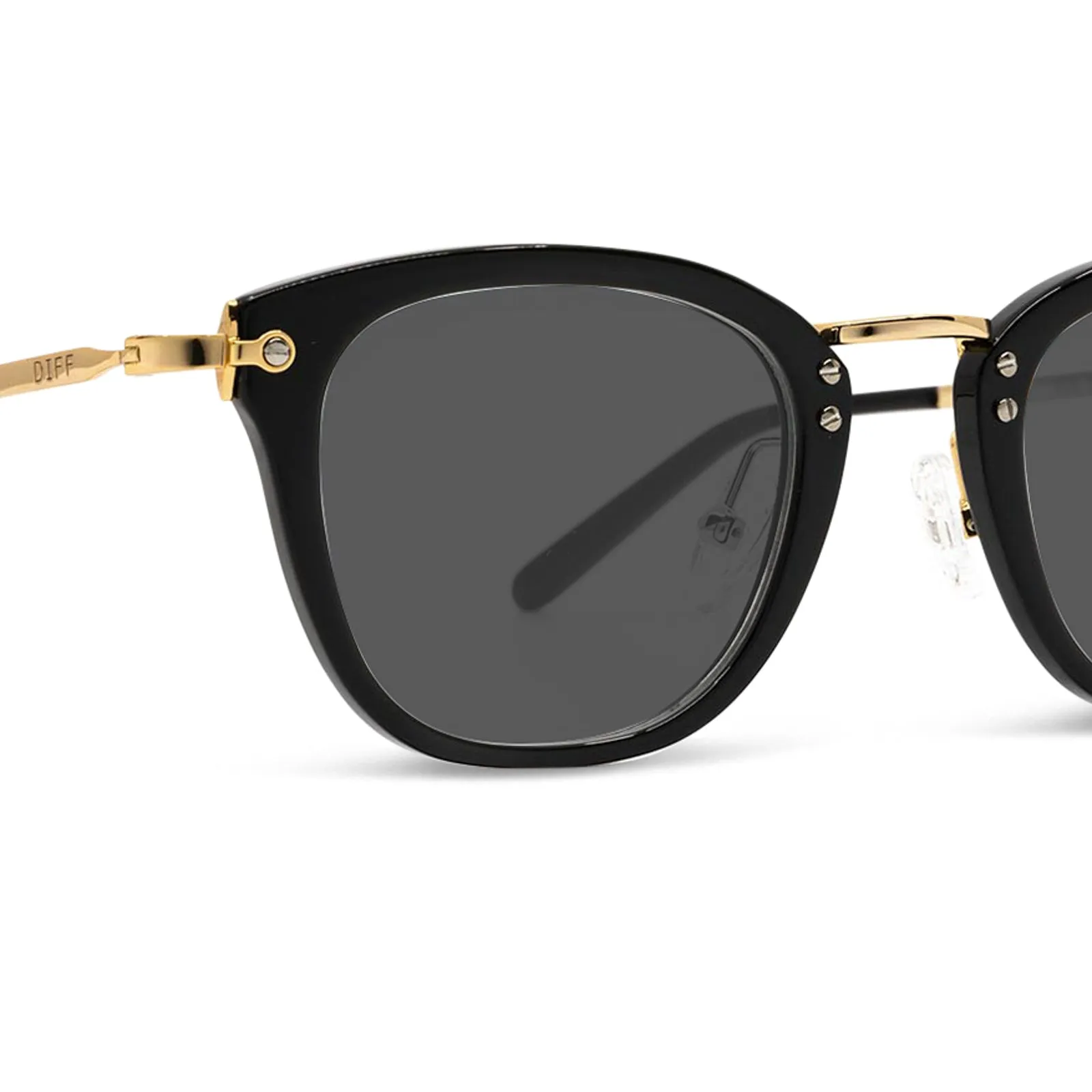 RUE - BLACK + GREY SUNGLASSES sold by Diff Eyewear product image thumbnail 4