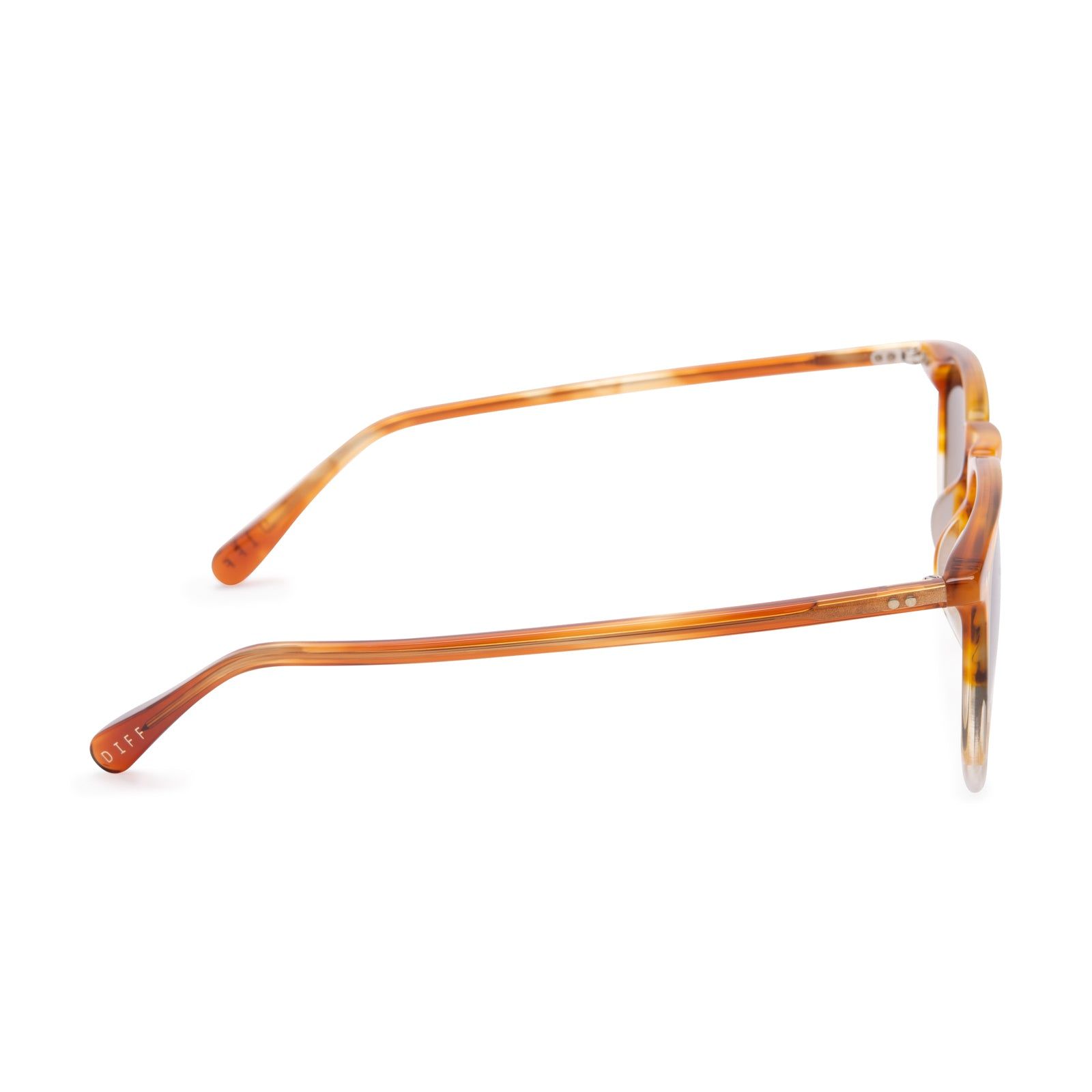 MAXWELL - DESERT SAND + BROWN GRADIENT POLARIZED SUNGLASSES sold by Diff Eyewear product image thumbnail 4