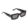 INDY - BLACK + GREY + POLARIZED SUNGLASSES sold by Diff Eyewear