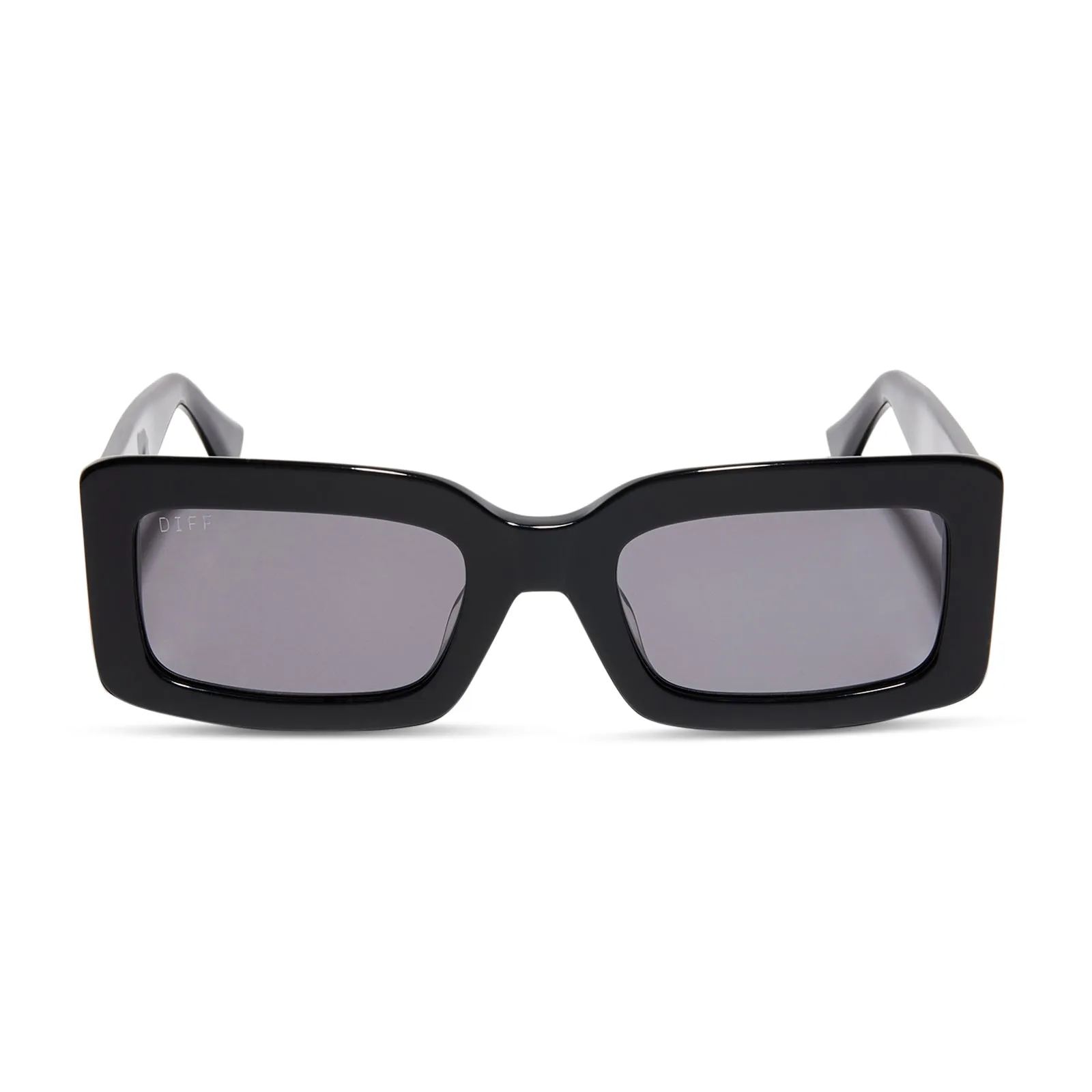 INDY - BLACK + GREY + POLARIZED SUNGLASSES sold by Diff Eyewear