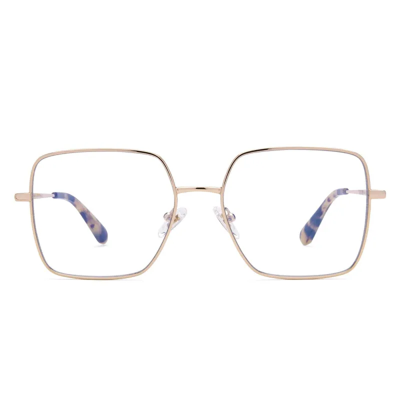 CASSIA - GOLD + BLUE LIGHT TECHNOLOGY GLASSES sold by Diff Eyewear