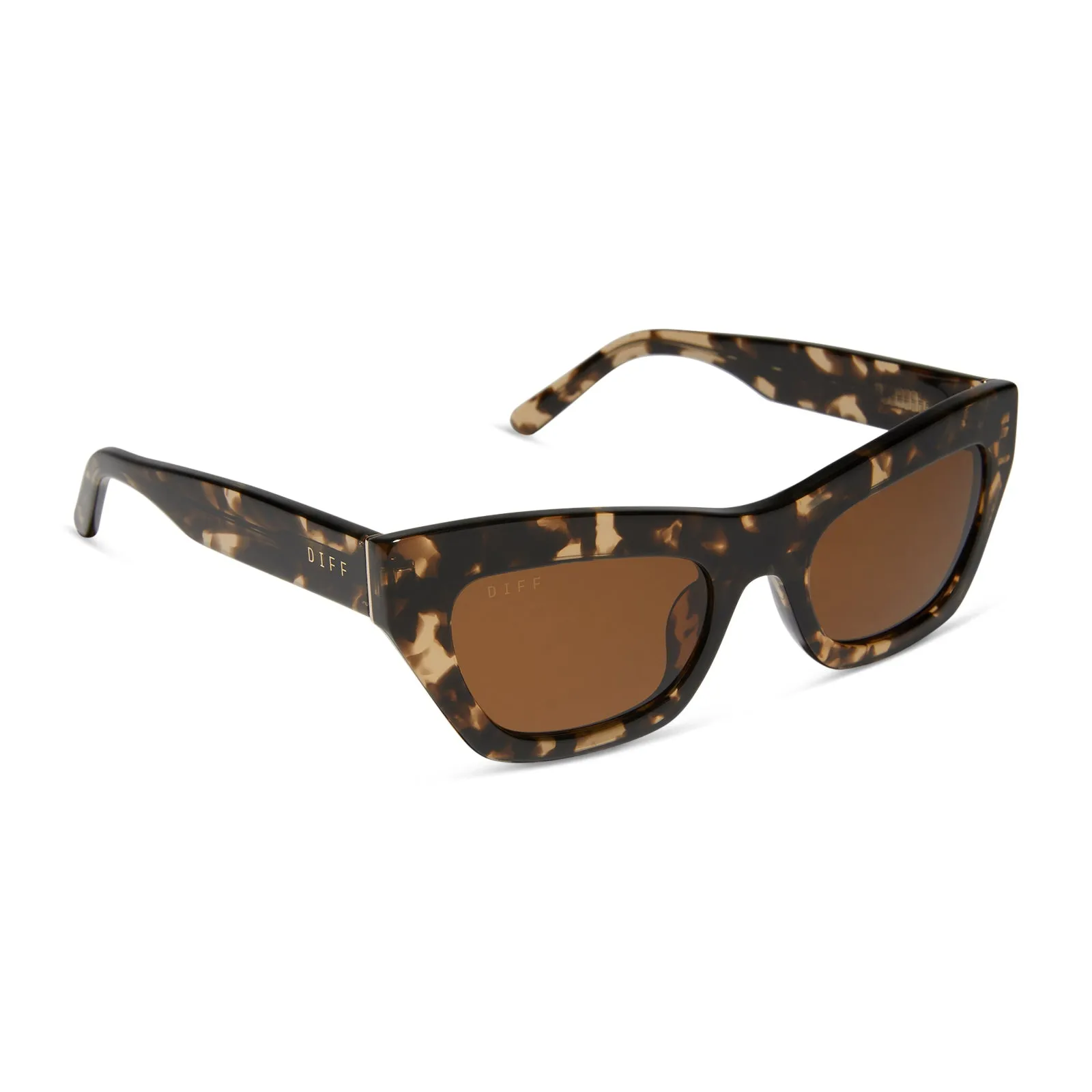 KATARINA - ESPRESSO TORTOISE + BROWN SUNGLASSES sold by Diff Eyewear product image thumbnail 2