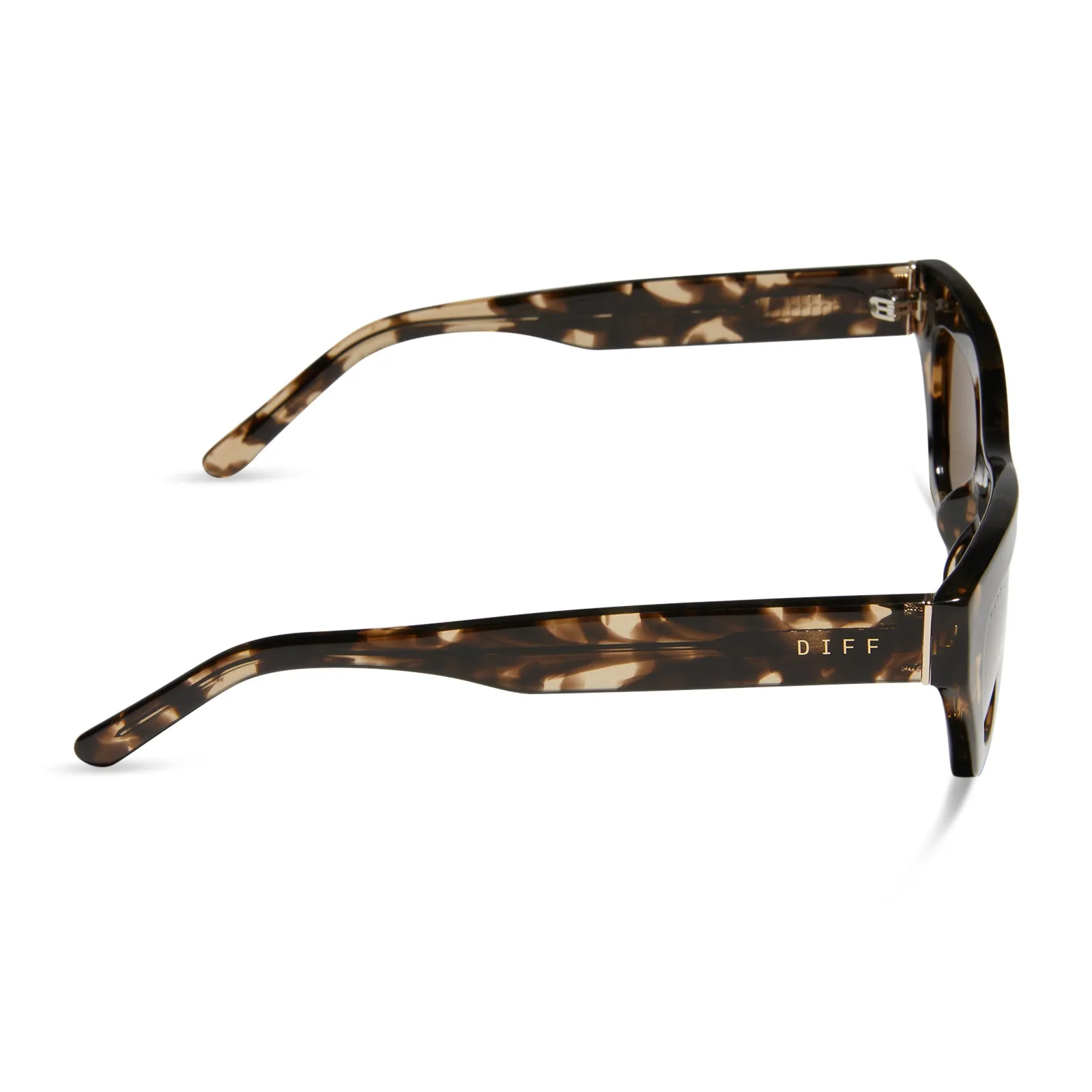 KATARINA - ESPRESSO TORTOISE + BROWN SUNGLASSES sold by Diff Eyewear product image thumbnail 3