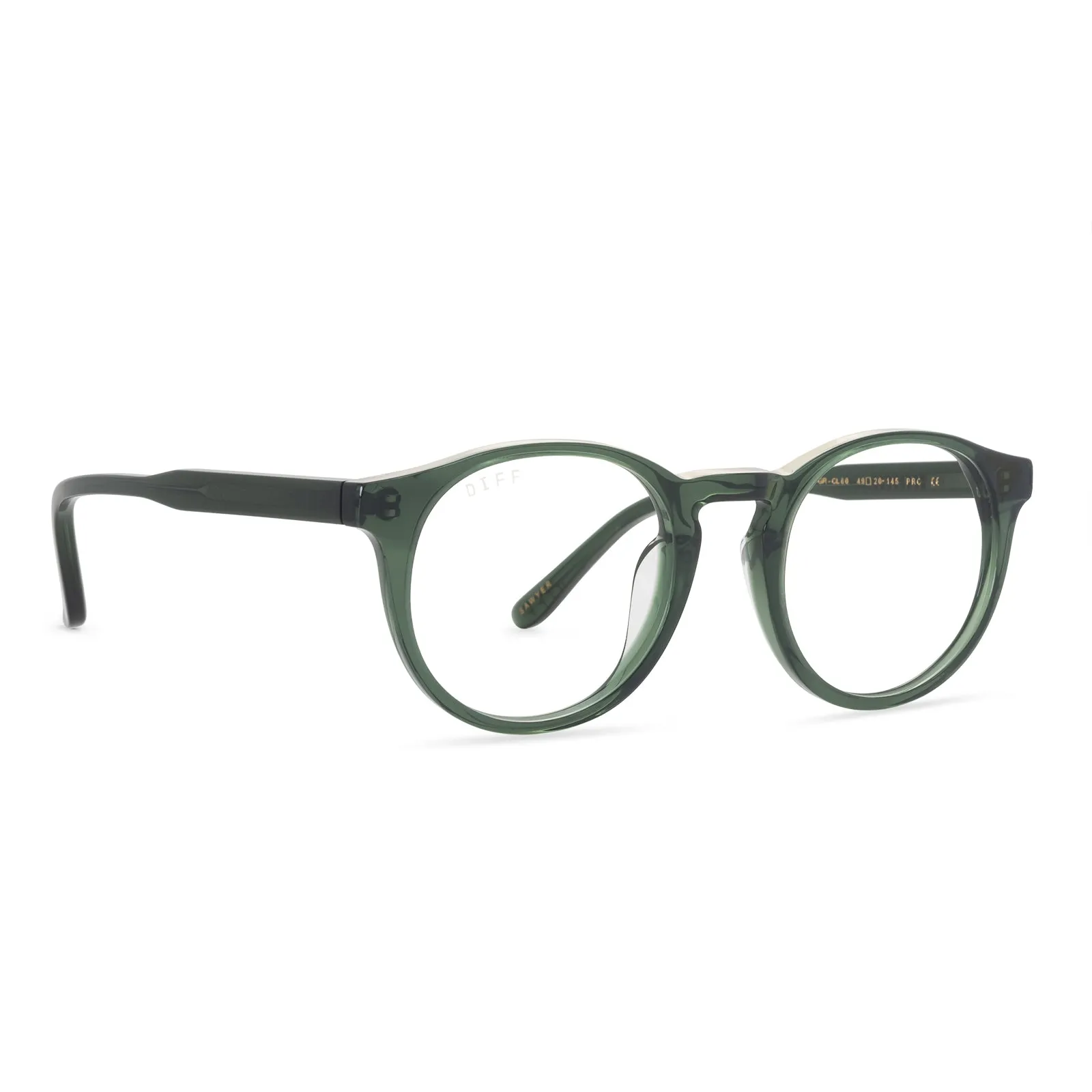 SAWYER - SEA GRASS + BLUE LIGHT TECHNOLOGY GLASSES sold by Diff Eyewear product image thumbnail 2