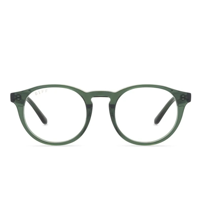 SAWYER - SEA GRASS + BLUE LIGHT TECHNOLOGY GLASSES sold by Diff Eyewear