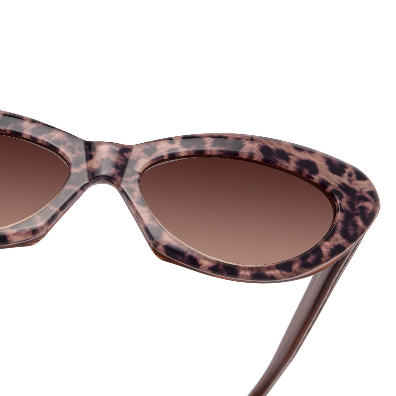 CLEO - LEOPARD TORTOISE + BROWN GRADIENT SUNGLASSES sold by Diff Eyewear product image thumbnail 7