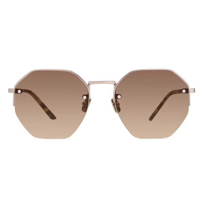NOVA - GUNMETAL + BROWN GRADIENT sold by Diff Eyewear
