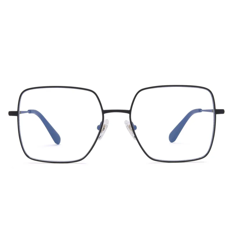 CASSIA - MATTE BLACK + BLUE LIGHT TECHNOLOGY GLASSES sold by Diff Eyewear