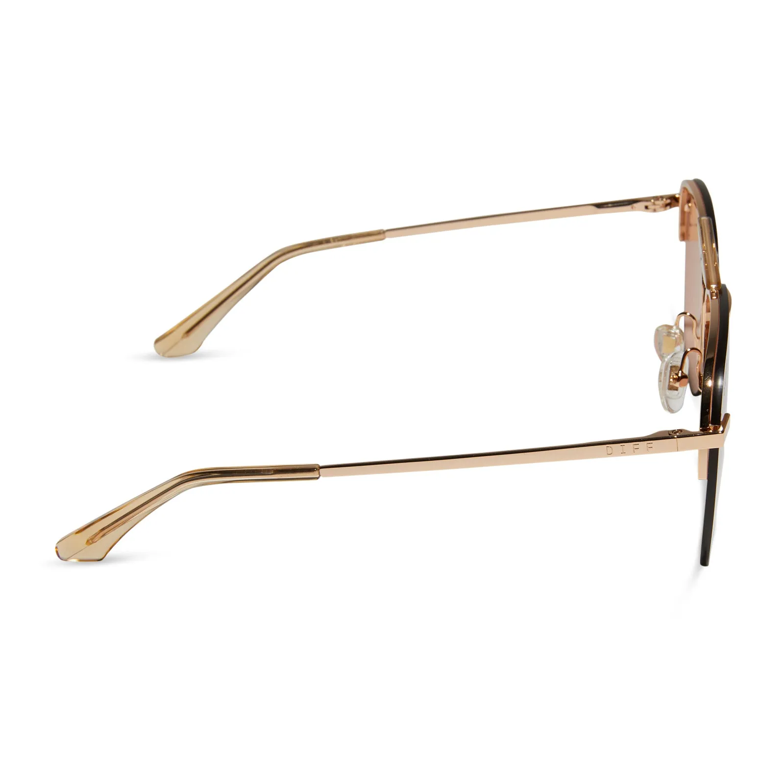 TAHOE - GOLD + HONEY CRYSTAL FLASH SUNGLASSES sold by Diff Eyewear product image thumbnail 3