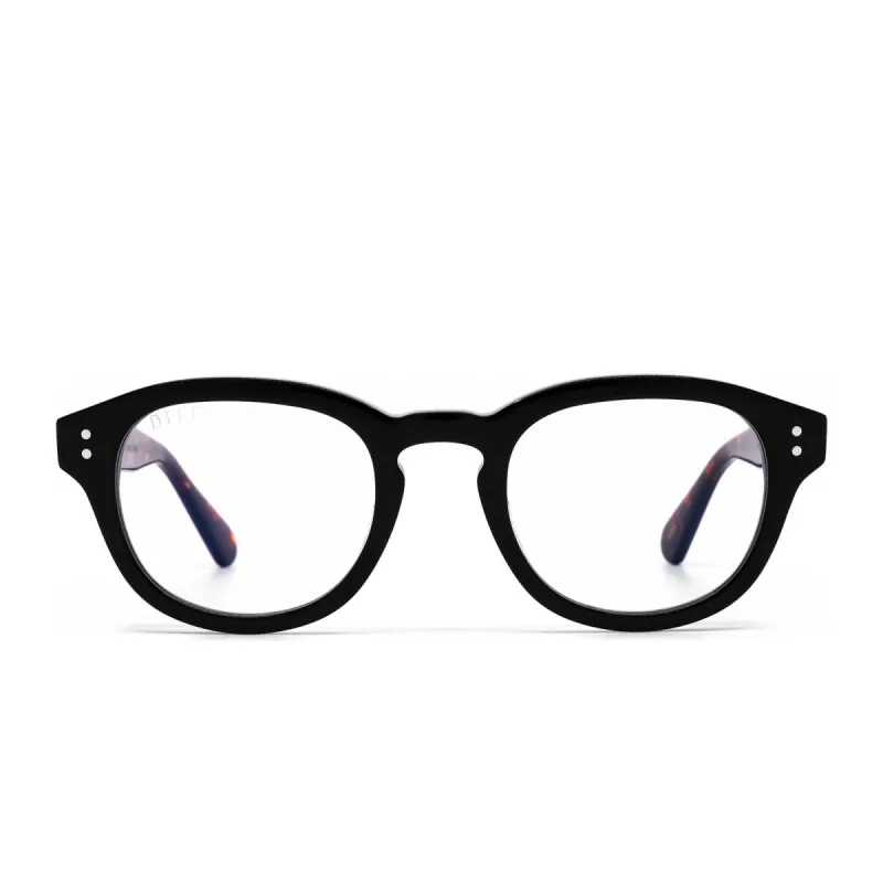 ARIA - BLACK AMBER TORTOISE + BLUE LIGHT TECHNOLOGY GLASSES sold by Diff Eyewear