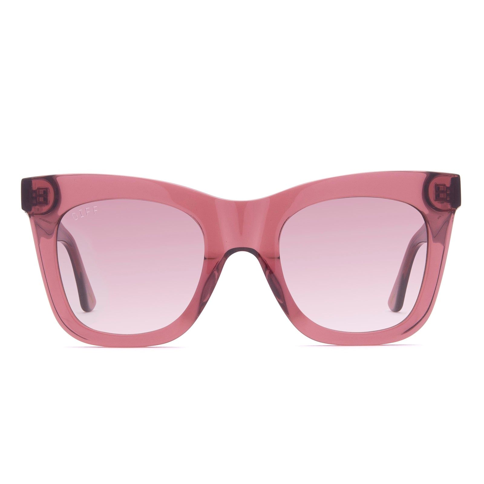 KAIA - MULBERRY + WINE GRADIENT SUNGLASSES sold by Diff Eyewear