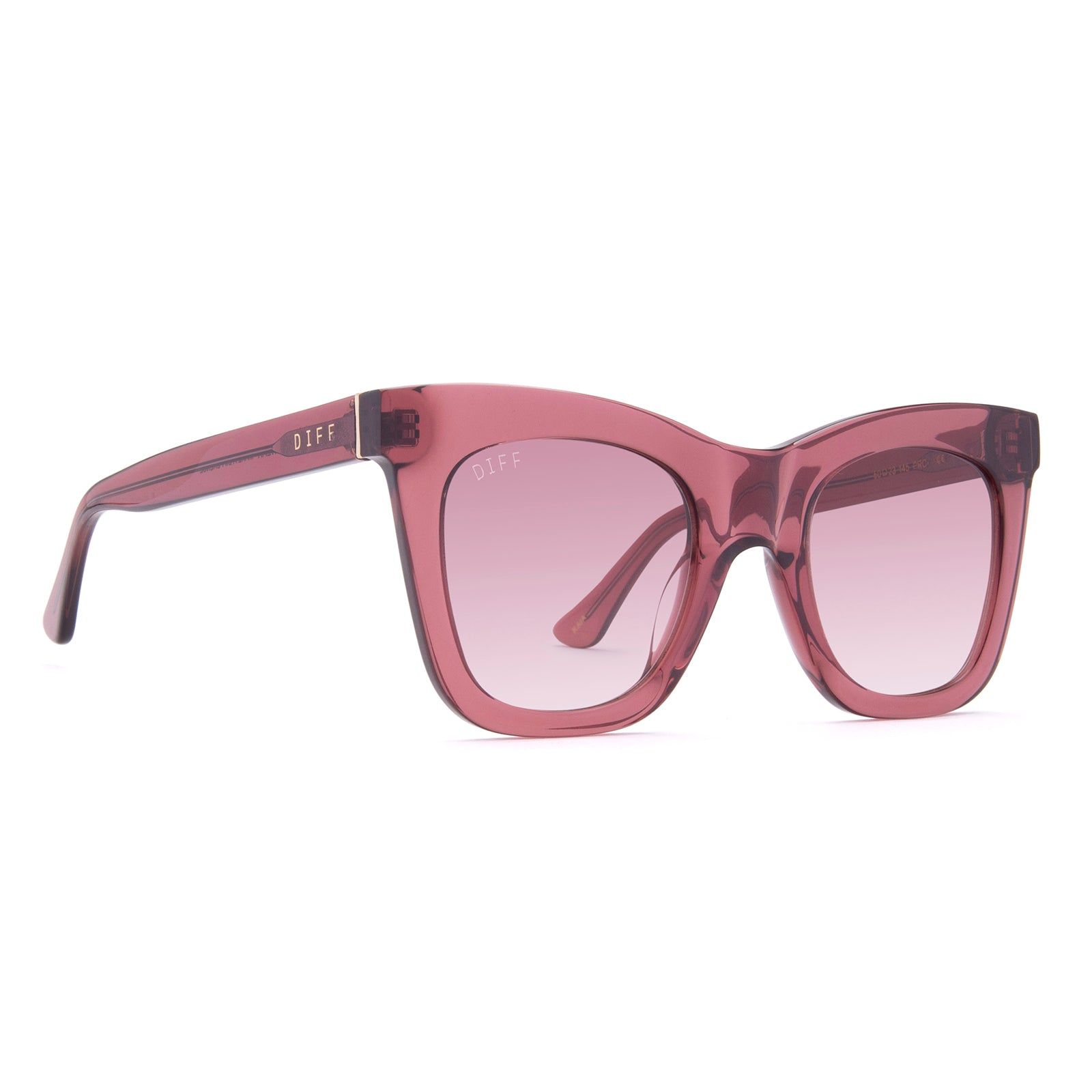 KAIA - MULBERRY + WINE GRADIENT SUNGLASSES sold by Diff Eyewear product image thumbnail 2