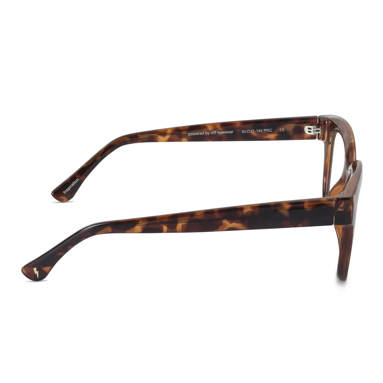 WOMEN'S HEALTH INSPIRATION - CARAMEL TORTOISE + BLUE LIGHT TECHNOLOGY sold by Diff Eyewear product image thumbnail 4