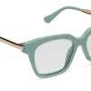 BELLA XS - STEEL TEAL + PRESCRIPTION GLASSES sold by Diff Eyewear