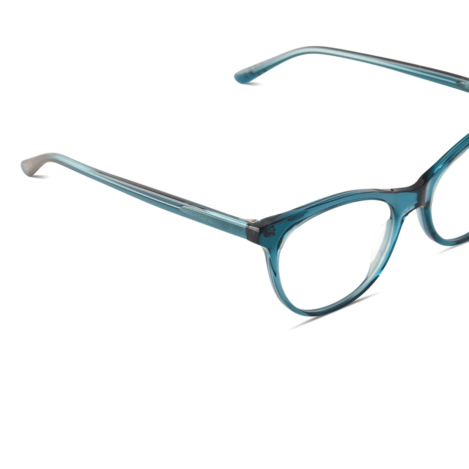 JADE - DEEP AQUA + PRESCRIPTION GLASSES sold by Diff Eyewear product image thumbnail 4
