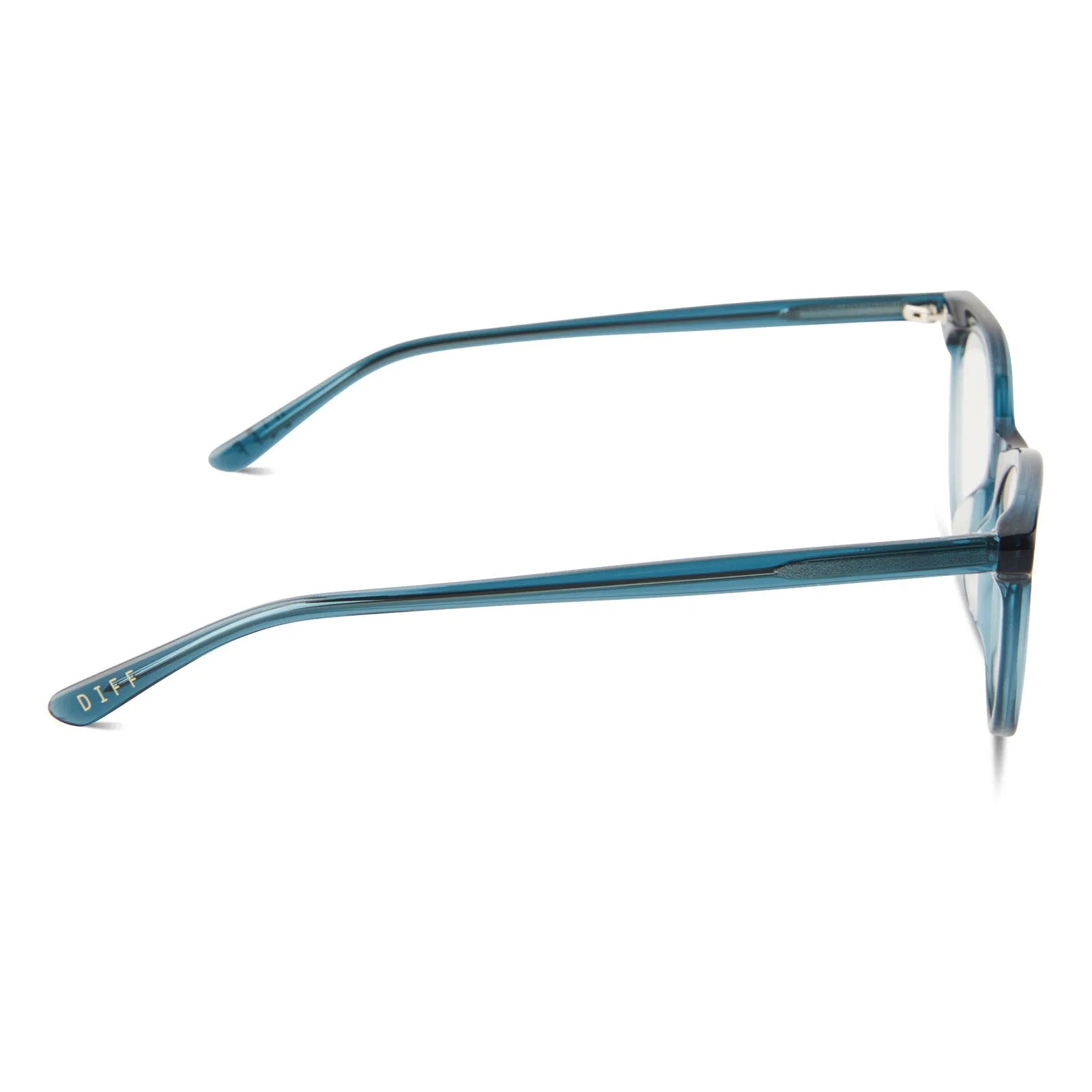 JADE - DEEP AQUA + PRESCRIPTION GLASSES sold by Diff Eyewear product image thumbnail 3