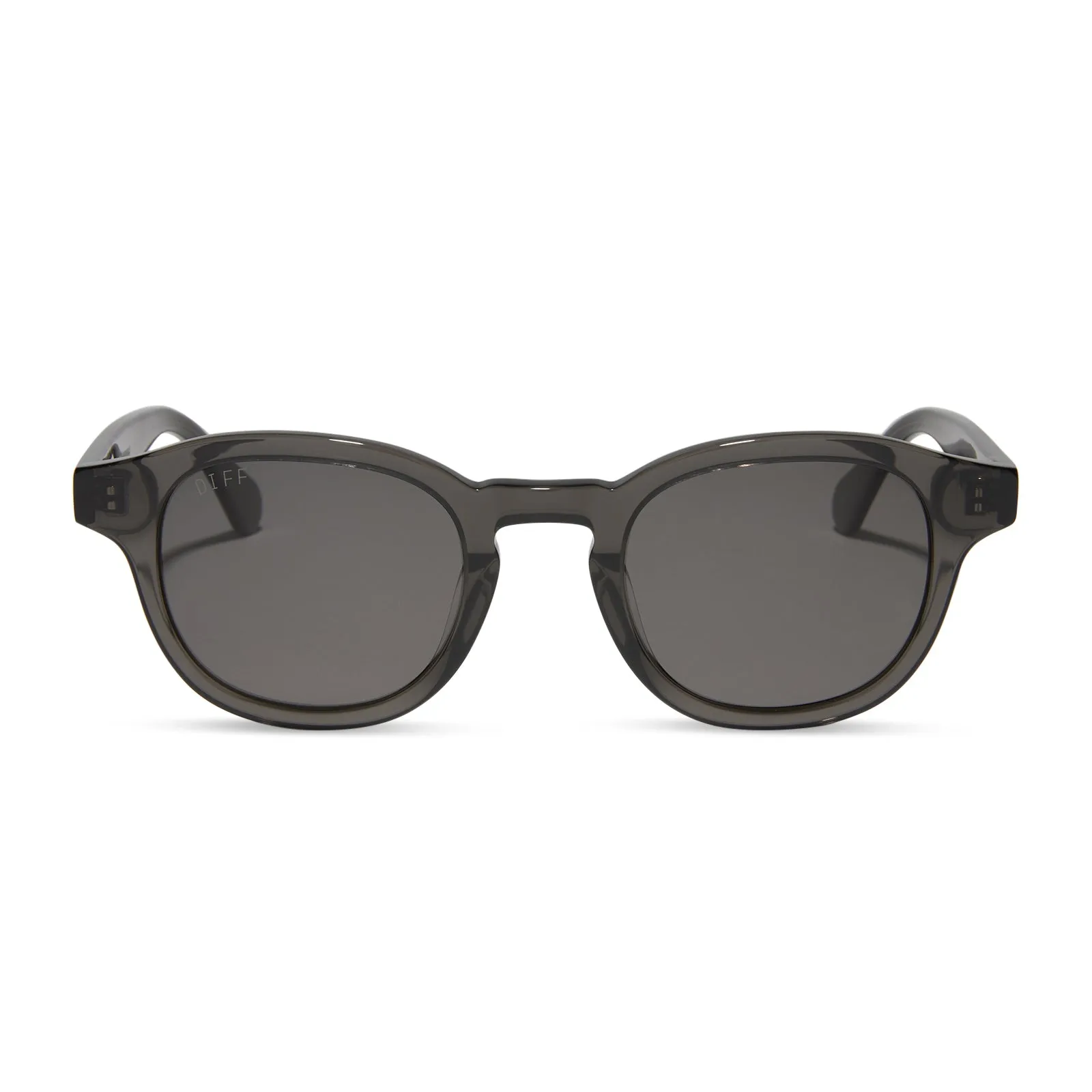 ARLO XL - BLACK SMOKE CRYSTAL + GREY + POLARIZED SUNGLASSES sold by Diff Eyewear