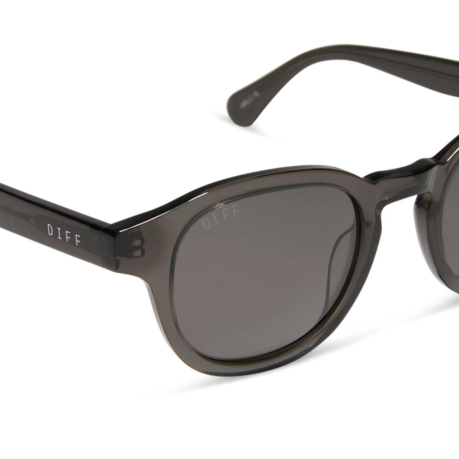 ARLO XL - BLACK SMOKE CRYSTAL + GREY + POLARIZED SUNGLASSES sold by Diff Eyewear product image thumbnail 4