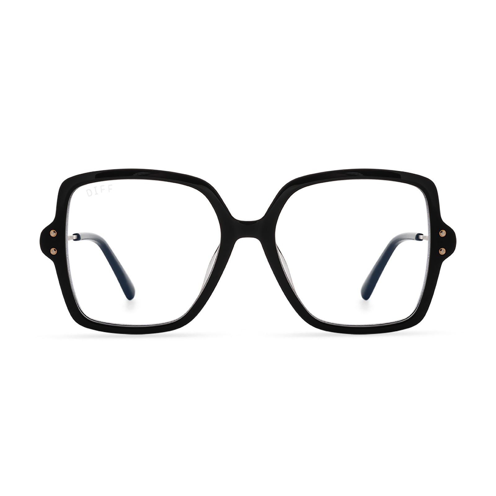 CLAIRE - BLACK + BLUE LIGHT TECHNOLOGY GLASSES sold by Diff Eyewear